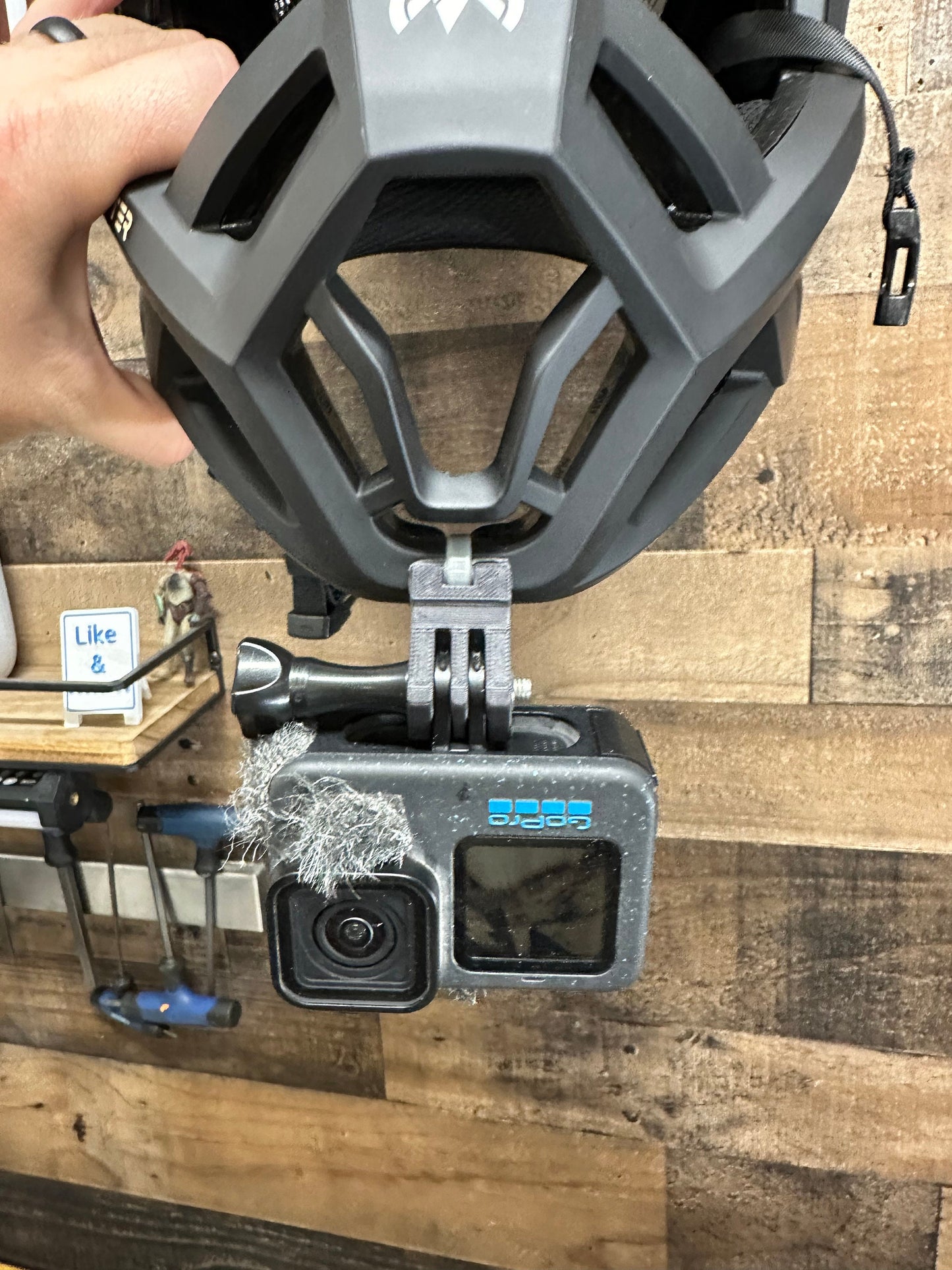 Outdoor Master Rhino - 3d Printed Gopro Chin Mount for Full Face Helmet