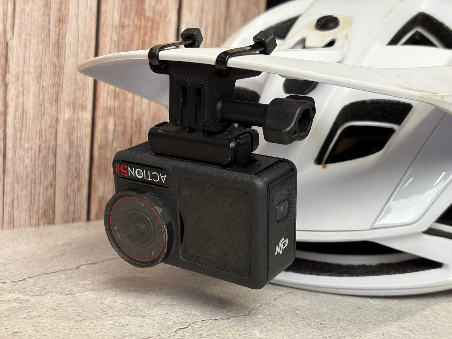 Improved Visor Mount for Fox SpeedFrame Pro RS – Secure Action Cam Mount