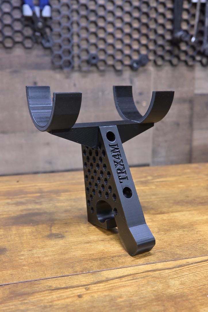 Wall Mount for Traxxas Trx4m 1/18th Scale Rock Crawler and Remote - RC Car Organizer