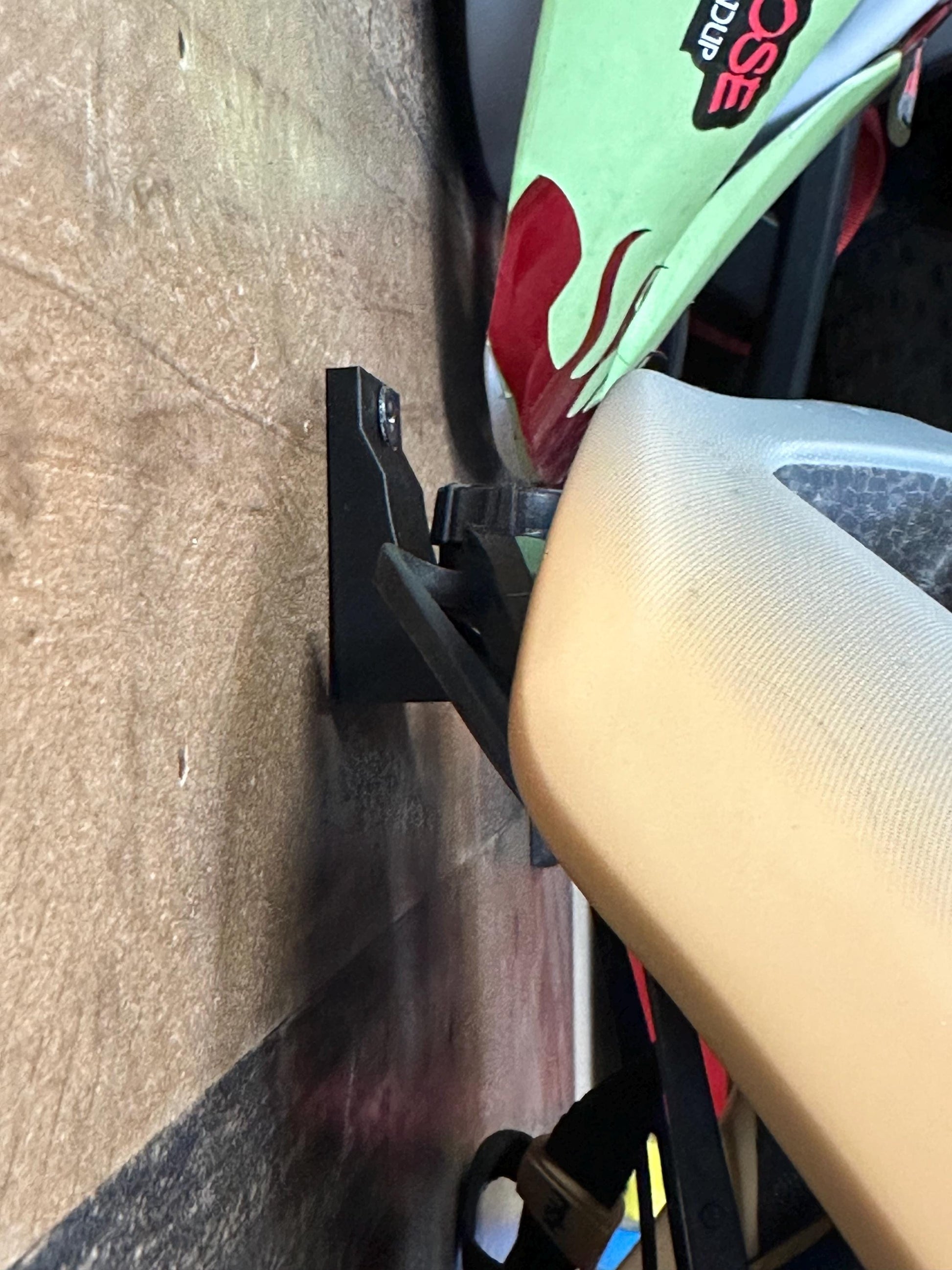 Helmet Wall Mount for Bike Helmets - 3D Printed