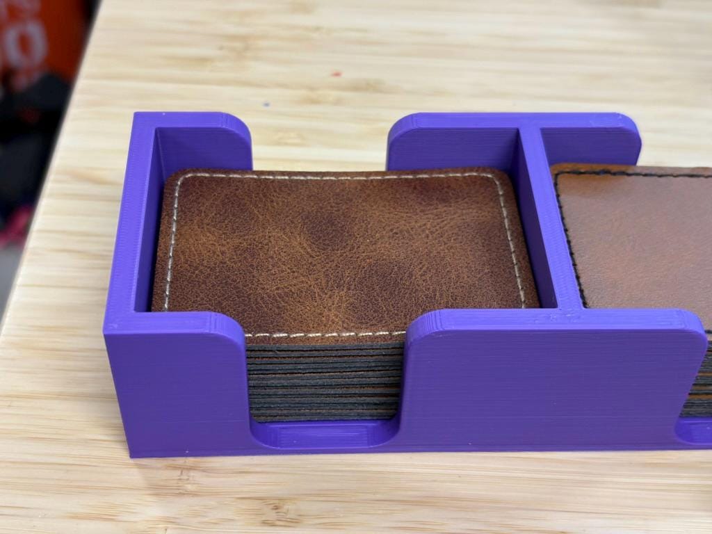 3x2 Custom Leather Patch Storage Holder Solution