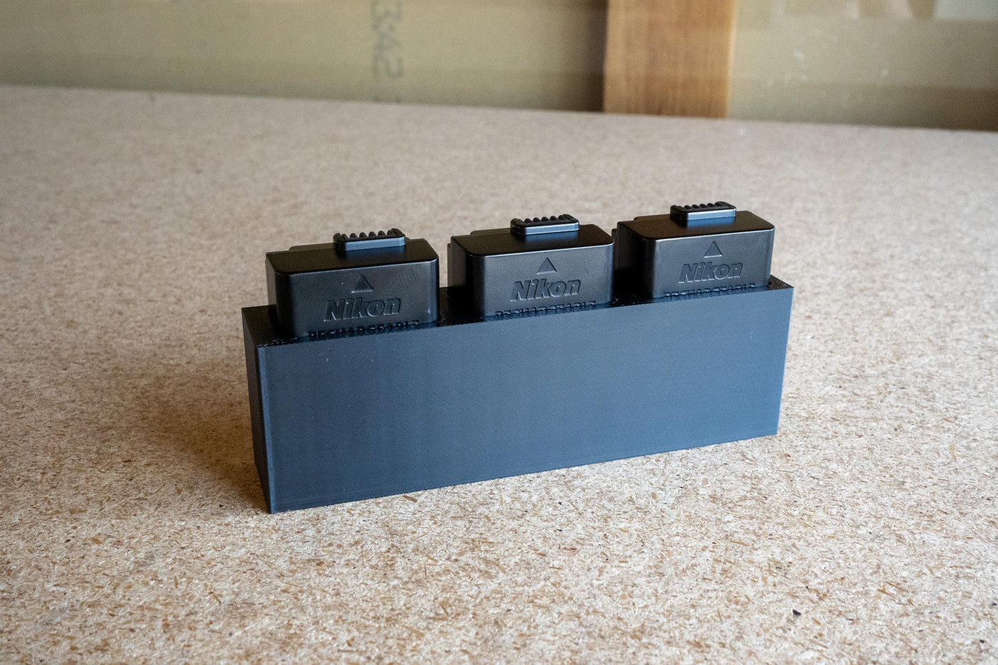 Nikon EN-EL25 Battery Case Holder - Holds 3 Batteries - 3D Printed