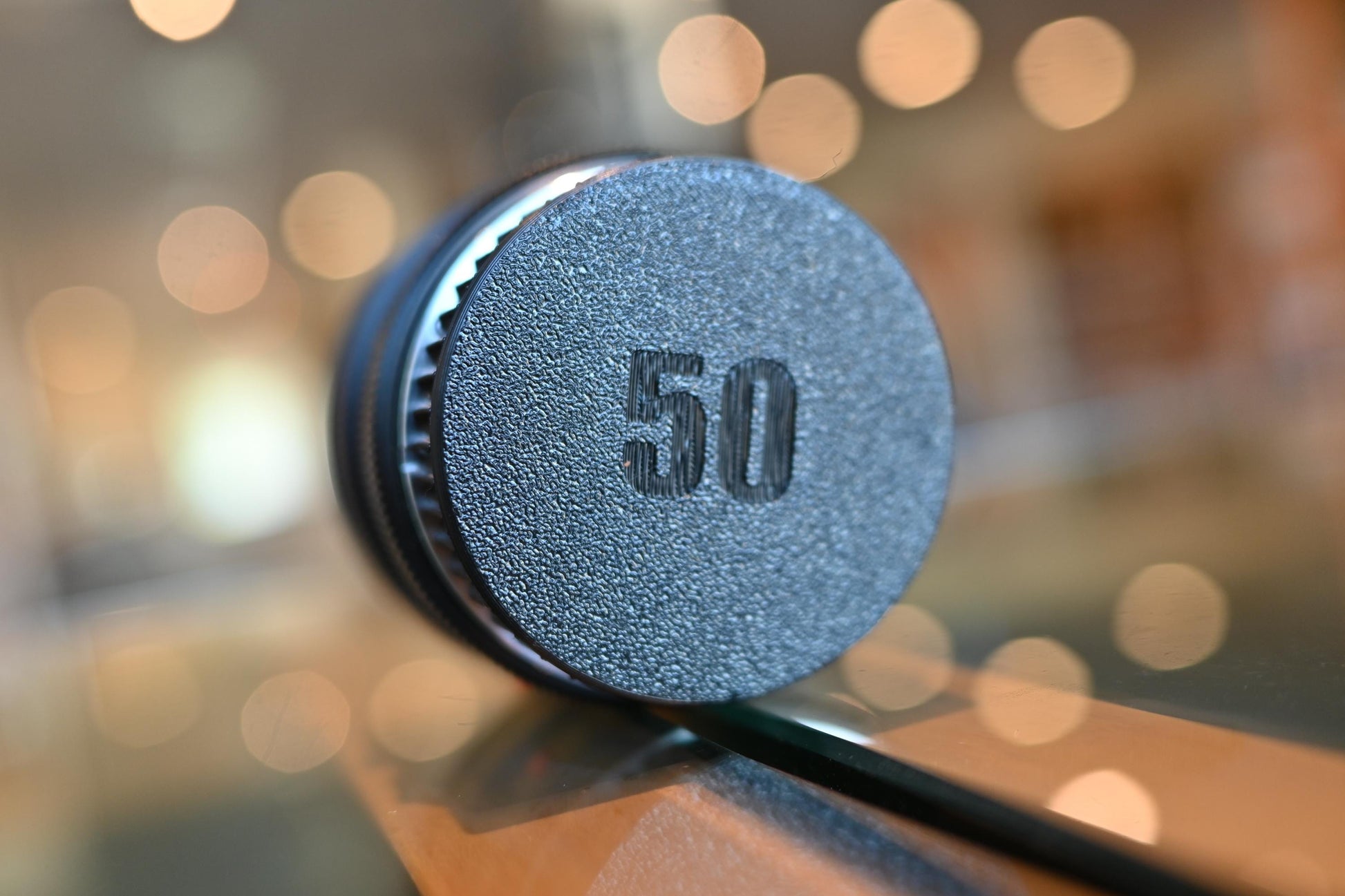 Personalized Focal Length Leica R Replacement Rear Lens Cap