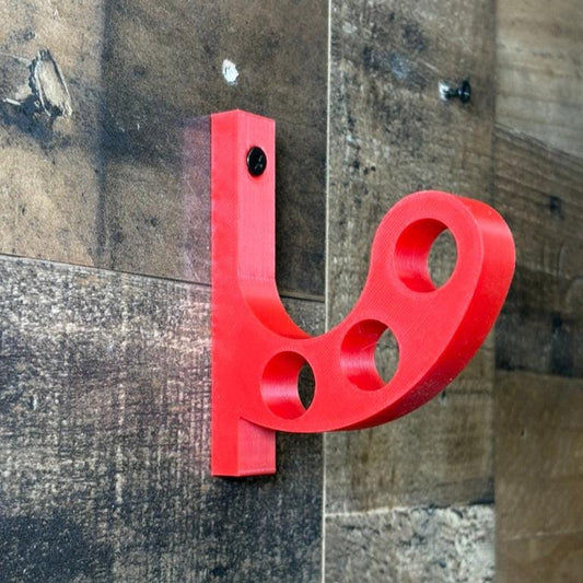 Bike & Motorcycle Helmet Wall Mount | Secure Storage for MTB, Dirt Bike, Full-Face Helmets