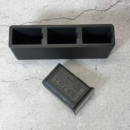 Triple Battery Holder For Leica M11 / M11-P — BP-SCL7 Battery Organizer & Storage