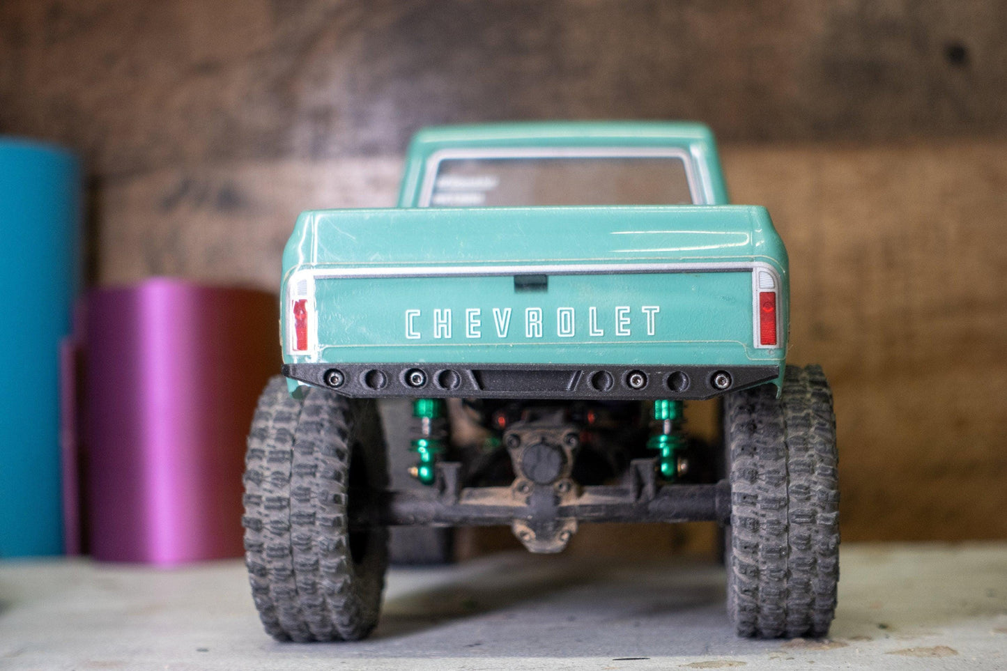 Custom 3D Printed Axial SCX24 C10 Front & Rear Bumper Upgrade Set