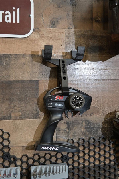 Wall Mount for Traxxas Trx4m 1/18th Scale Rock Crawler and Remote - RC Car Organizer