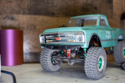 Custom 3D Printed Axial SCX24 C10 Front & Rear Bumper Upgrade Set