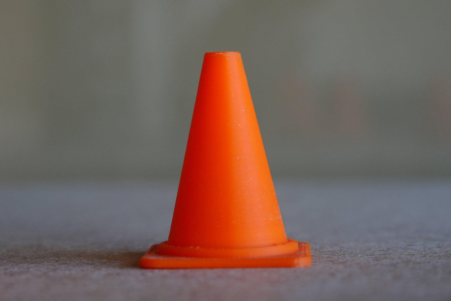 Set of 4 Stackable RC Miniature Traffic Gate Cones - 3D Printed Racing Course Accessories